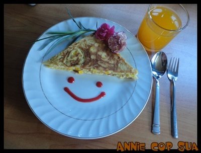 Bánh pancake bắp ngọt