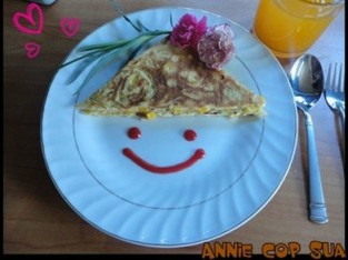 Bánh pancake bắp ngọt