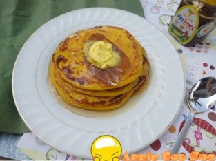 Bánh pancake bí đỏ