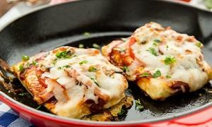 Bánh pancake hành, tôm kiểu Hàn ăn là mê