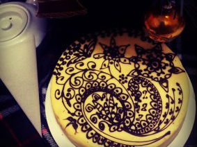 Bánh phô-mai phong cách henna