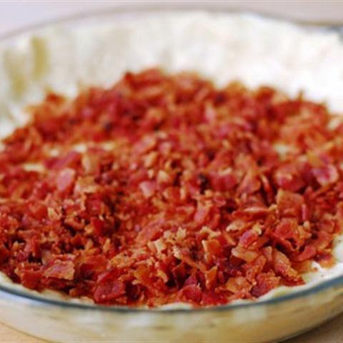 Cách làm bánh phô mai thịt xông khói