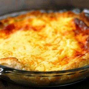 Cách làm bánh phô mai thịt xông khói