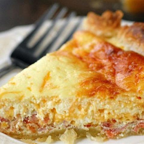 Cách làm bánh phô mai thịt xông khói