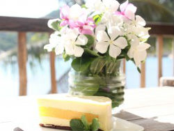 Bánh phô-mai xoài, chanh dây