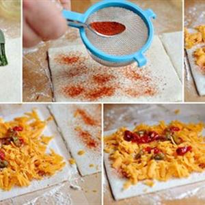 Cách làm bánh phô mai xoắn