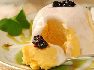 Bánh pho mát bí đỏ