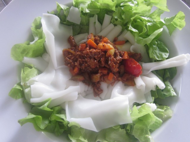 Bánh phở xào thịt bò