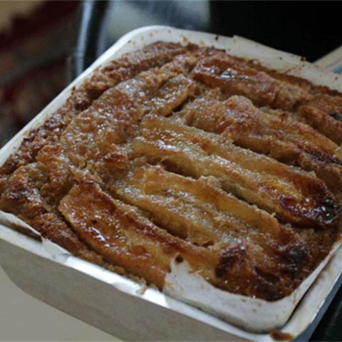 Cách làm bánh phủ chuối nướng