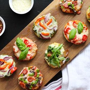 Cách làm bánh pizza mini
