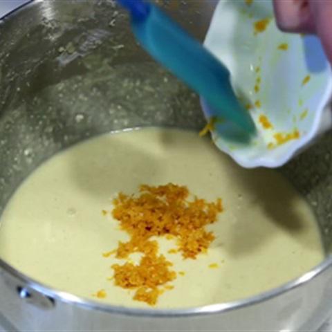 Cách làm bánh pound cake cam