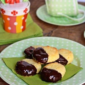 Cách làm bánh quy bơ dừa chocolate