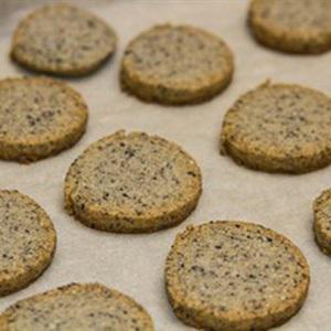 Cách làm bánh quy bơ mè đen