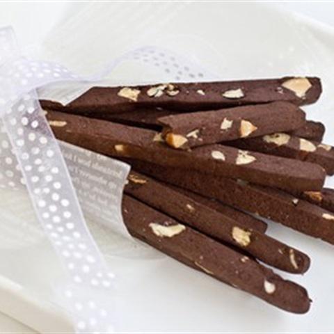 Cách làm bánh quy cacao hình que
