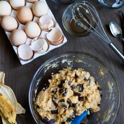 Cách làm bánh quy chuối dừa và chocolate