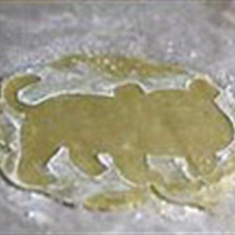 Cách làm bánh quy dừa hình con hổ