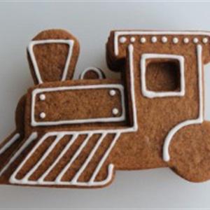 Cách làm bánh quy gừng hình đoàn tàu