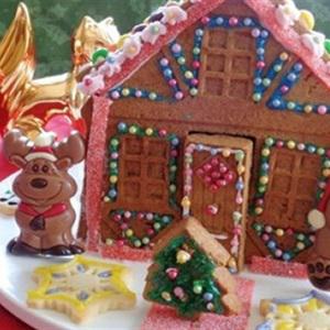 Cách làm bánh quy gừng hình ngôi nhà