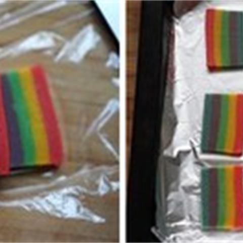 Cách làm bánh quy hình cầu vồng