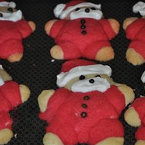 Cách làm bánh quy hình ông già Noel