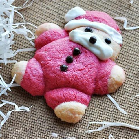 Cách làm bánh quy hình ông già Noel