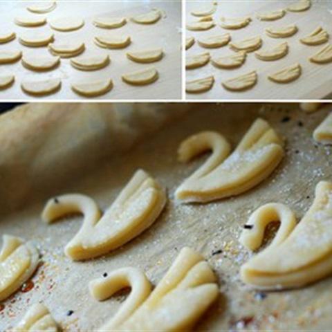 Cách làm bánh quy hình thiên nga