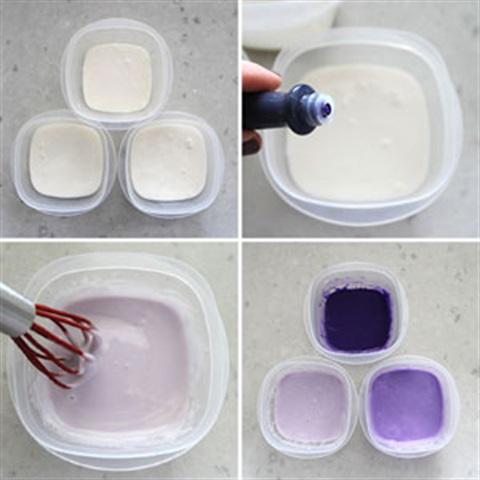 Cách làm bánh quy khối màu