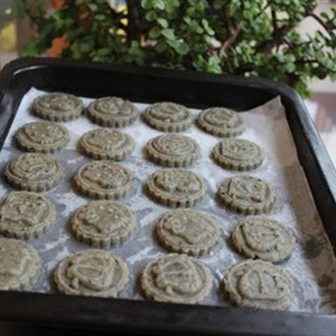 Cách làm bánh quy mè đen