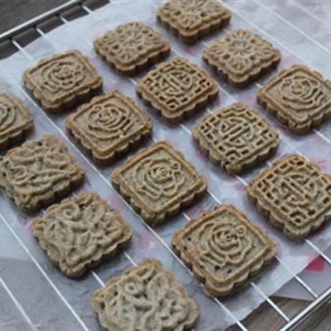 Cách làm bánh quy mè đen