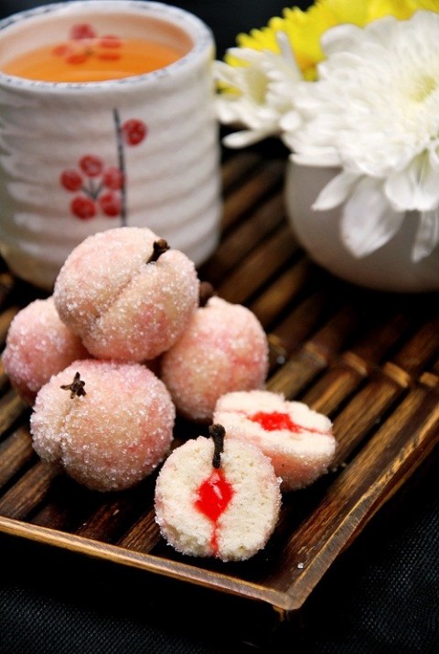 Bánh quy trái đào