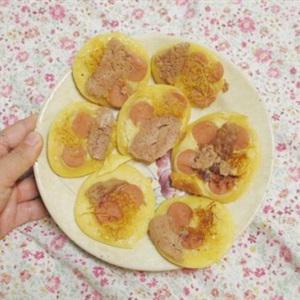 Cách làm bánh rán doraemon nhân mặn