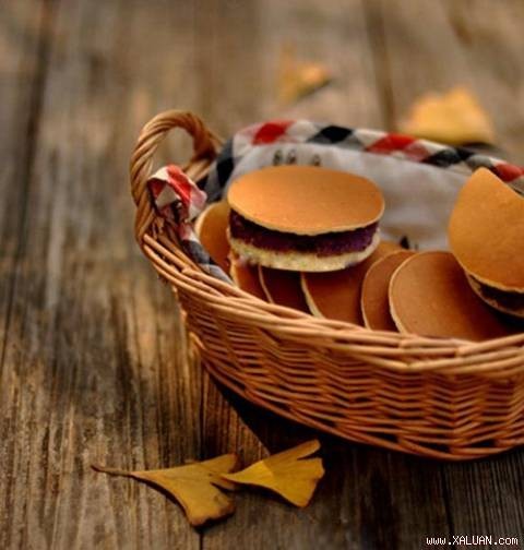 Bánh rán Doremon nhân khoai tím