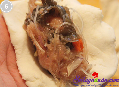 Bánh rán mặn món quà vặt chiều về