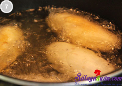 Bánh rán mặn món quà vặt chiều về