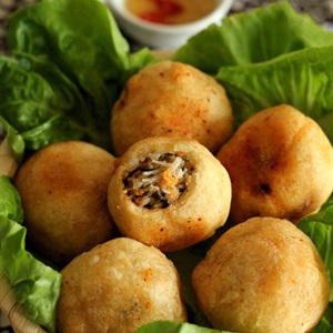 Cách làm bánh rán mặn thơm giòn