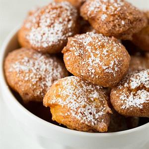 Cách làm bánh rán mini kiểu Ý