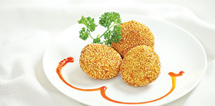 Bánh rán nhân mặn