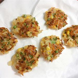 Cách làm bánh ruốc chiên giòn