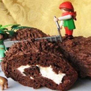 Cách làm bánh socola khúc cây