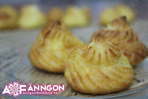 Bánh su kem - công thức cơ bản