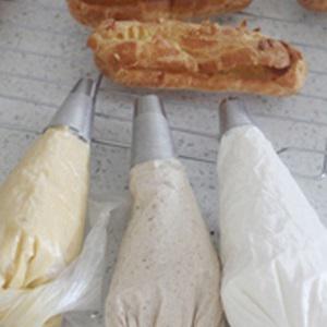 Cách làm bánh su kem 3 tầng