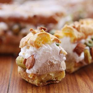 Cách làm bánh su kem 3 tầng