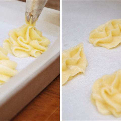 Cách làm bánh su kem không cần lò nướng