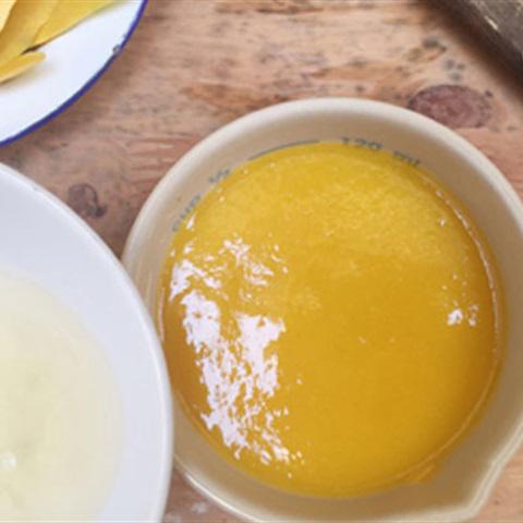 Cách làm bánh su kem xoài