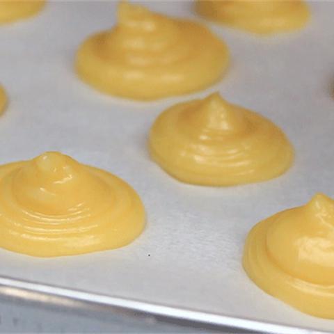 Cách làm bánh su mặn phô mai