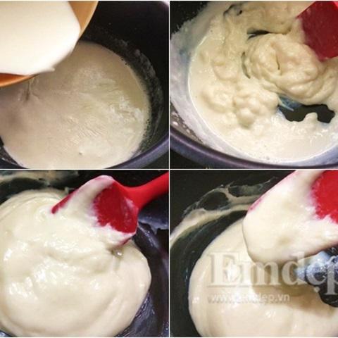 Cách làm bánh sữa chiên giòn