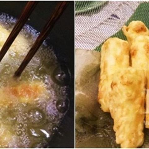 Cách làm bánh sữa chiên giòn