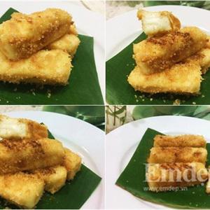 Cách làm bánh sữa chiên giòn