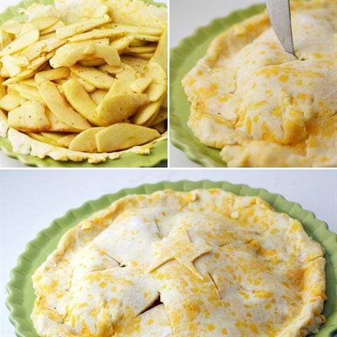 Cách làm bánh táo phô mai