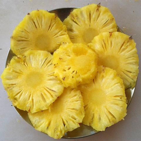 Cách làm bánh thơm chiên giòn